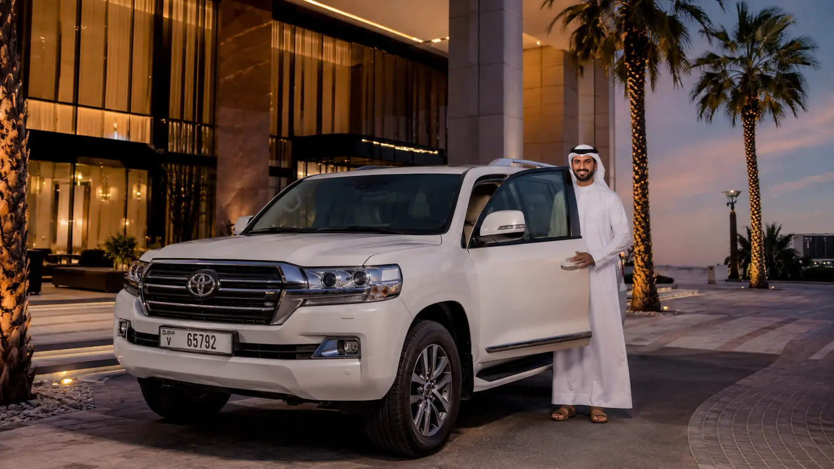 Shared 4x4 hotel pickup desert safari Dubai AED 100