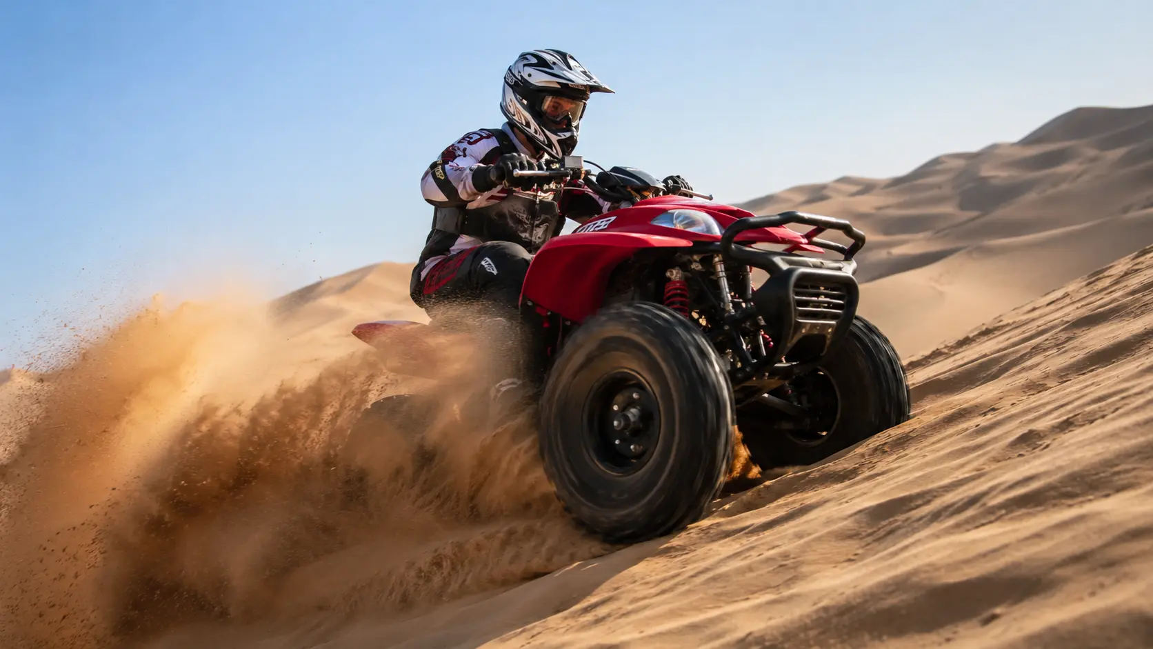 Quad biking Dubai desert safari from AED 200