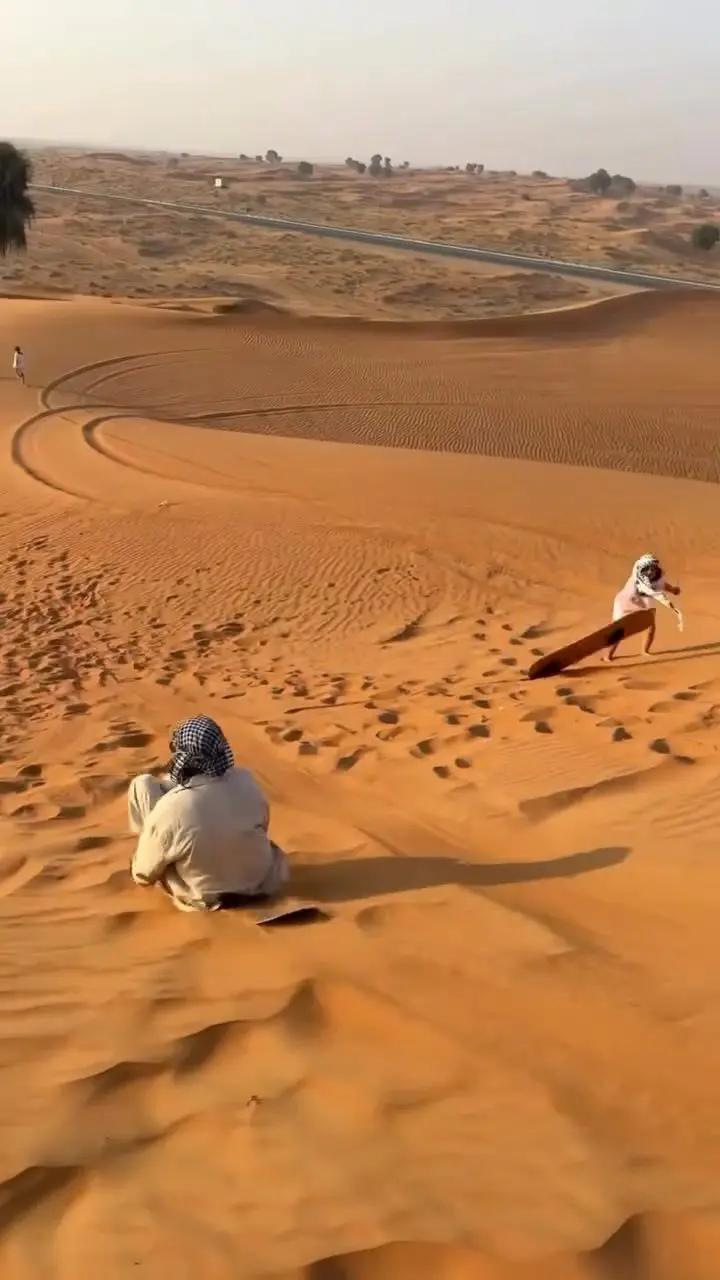 Guest video 1 from an Abu Dhabi desert safari