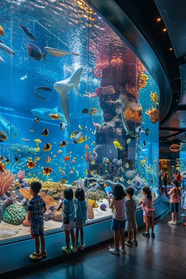 Dubai Aquarium Viewing Panel – Things to Do in Dubai Mall